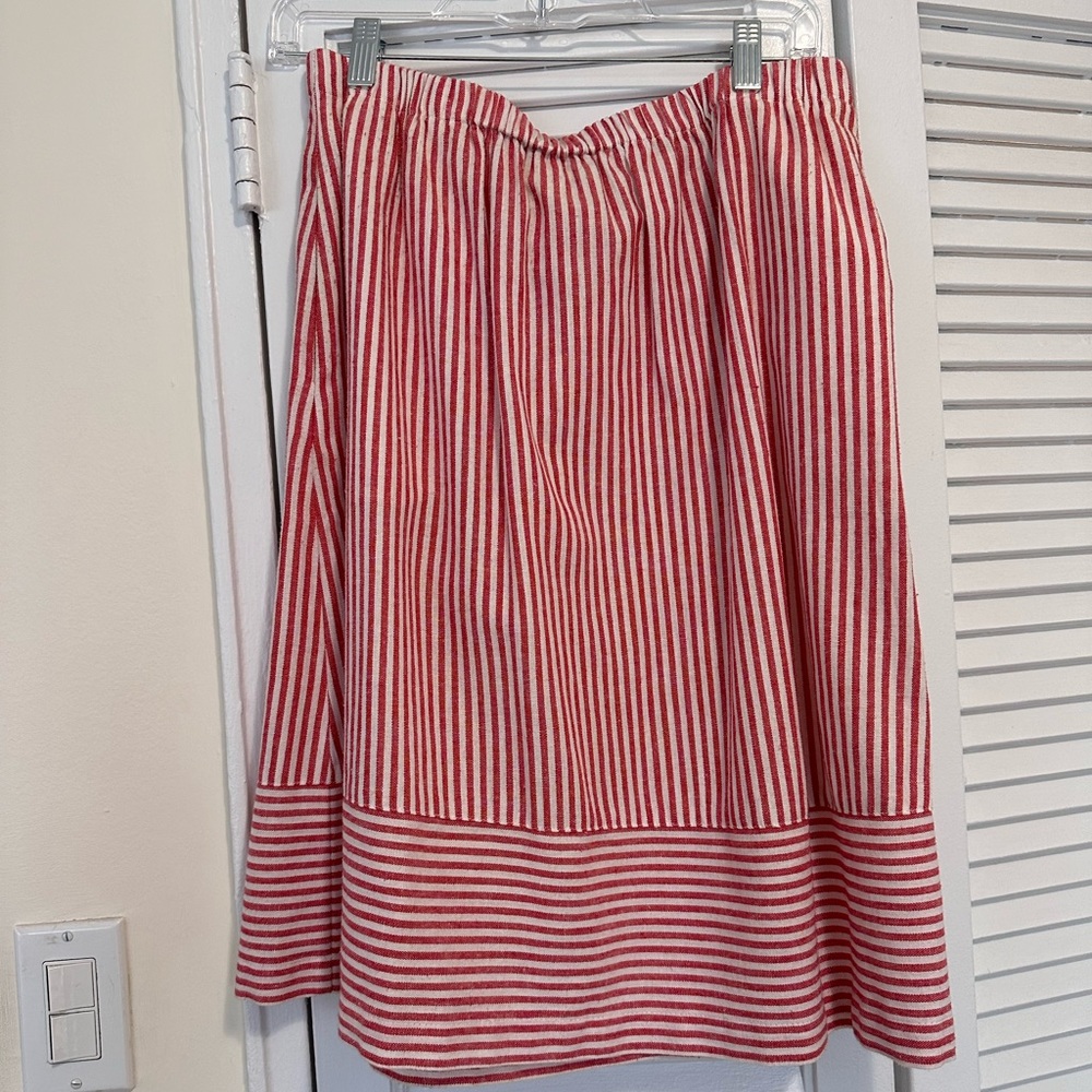JCrew stripe skirt
